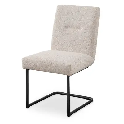 Preisvergleich für set one by Musterring Schwingstuhl, BxHxT 51.5x92.5x65 cm, in der Farbe Beige, aus Metall