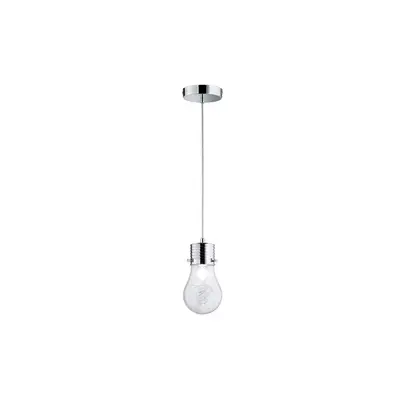 LEDKIA Pendelleuchte Amina – Bernsteinfarbenes Glas & Schwarzes Kabel | E27 Fassung | Für Esszimmer & Wohnzimmer