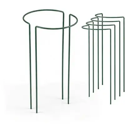 Preisvergleich fr TTL GARDEN Strauchsttze 120x40cm 4er Set Pflanzenhalter  Rankhilfe Metall Stabil Wetterfest Fr Stauden Rosen Strucher, BxHxT  40x20x120 cm, in der Farbe Grn | Ladendirekt