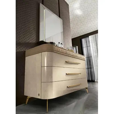 Preisvergleich für Kommode Sideboard Schrank Luxus Kommoden Schrank Regal M bel Holzschrank Italy, aus Holz
