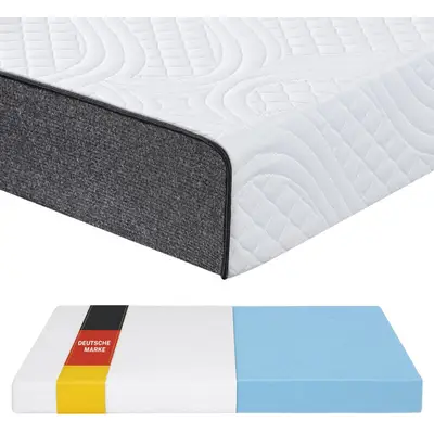 Produktbild von Novilla Matratzen Topper 180x200 5cm Höhe Bambus-Schaumstoff MatratzenTopper Für Boxspringbett Wohnwagen Schlafsofa Matratzenauflage Bezug Waschbar Oeko- TEX