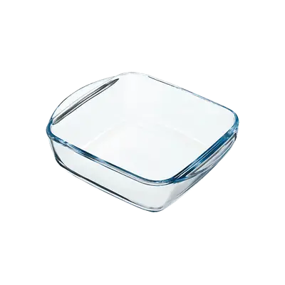 Preisvergleich für SCANPART 2910070102 Glasschale für Airfryer, eckig, 1.1 Liter Transparent