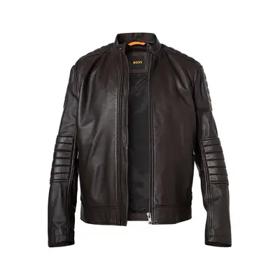 Hugo Boss Orange Lederjacke Wildlederjacke Herren Boss BOSS ORANGE