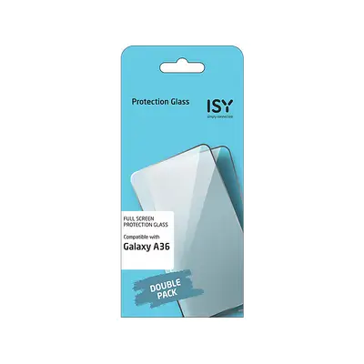 Preisvergleich für ISY Doppelpack Schutzglas (für