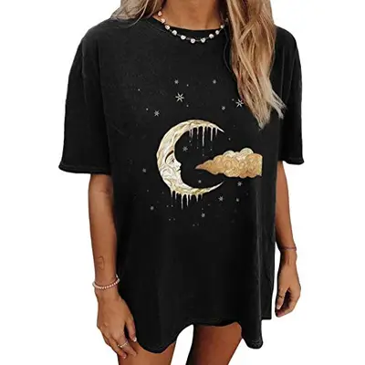 Tomwell Damen T-Shirt Mit V-Ausschnitt - Lässiges Basic Shirt Für Sommer