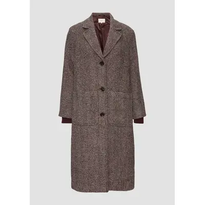 Wollmantel S Oliver Mantel Rot Wolle Preisvergleich Für Wollmantel