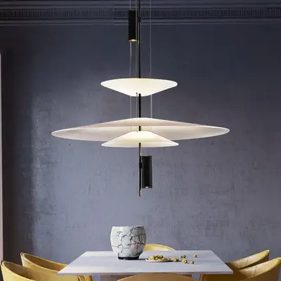 Pendelleuchte Bianca Aus Holz & Metall – Deckenlampe Mit 3 E27 Fassungen, Nordisches Design