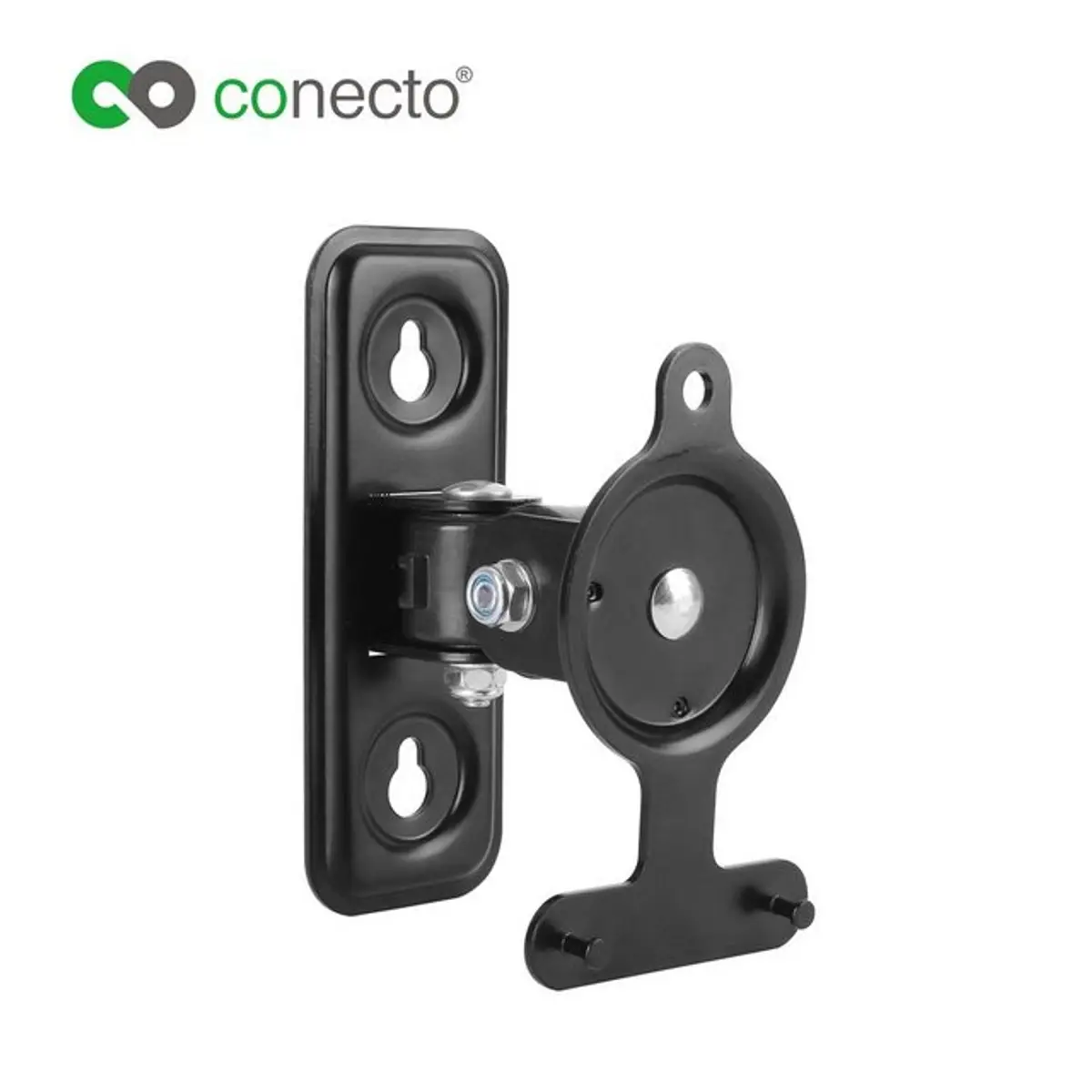 Lautsprecher-Wandhalterung 2 Stück – Für 1/4-Zoll-20-Gewinde, 360° Drehbar, Aluminiumlegierung, Inkl. Adapter