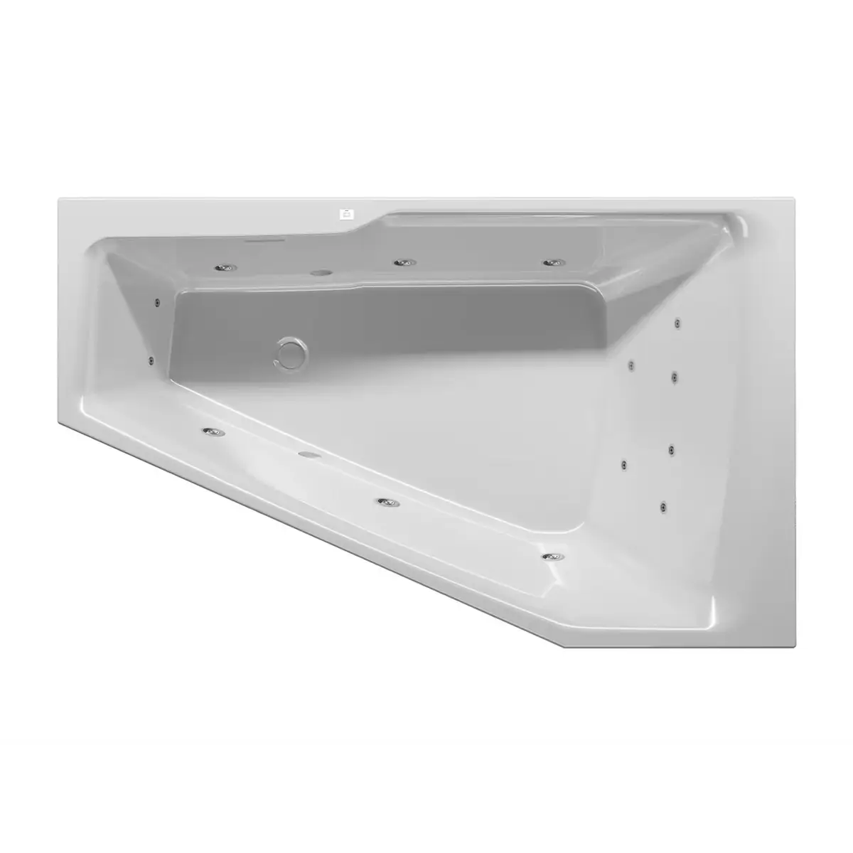 Preisvergleich für Riho Rethink Space Badewanne 180 x 110 cm (L) links ...