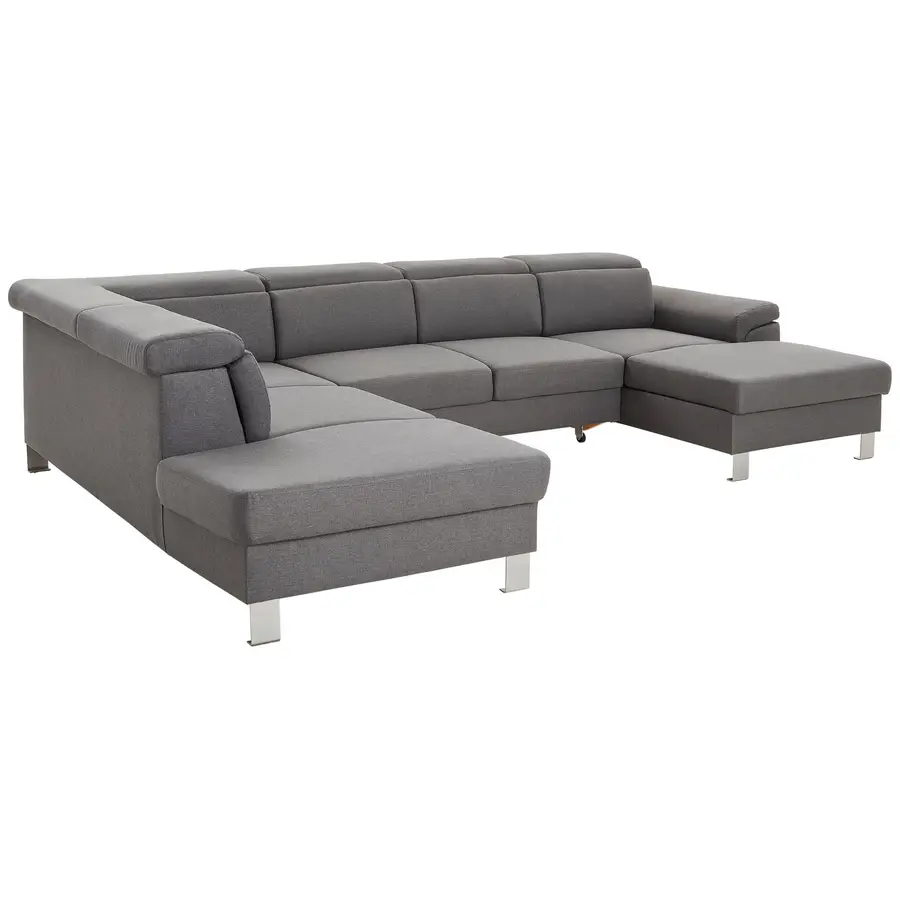 preisvergleich für z2 wohnlandschaft tim, webstoff, bxhxt 320x168x226 cm,  in der farbe grau, aus textil | ladendirekt
