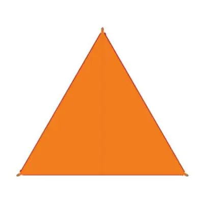 Preisvergleich fr Sonnensegel BENT Zip-Canvas, orange (orange, rv rot),  Sonnensegel, B/T: 250cm x 250cm, Polyester, B:250cm T:250cm, BxT 250x250 cm  | Ladendirekt