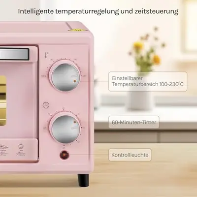 WOLTU Minibackofen 10 Liter - 650W Toasterofen Mit  Produktbild-Vorschau 14