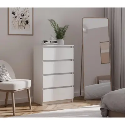 Raumhirsch Furniture Kommode Sideboard 70 cm breit (Maße 40 x 70 x 97 cm, 4 Schubladen), verschiedene Farben
