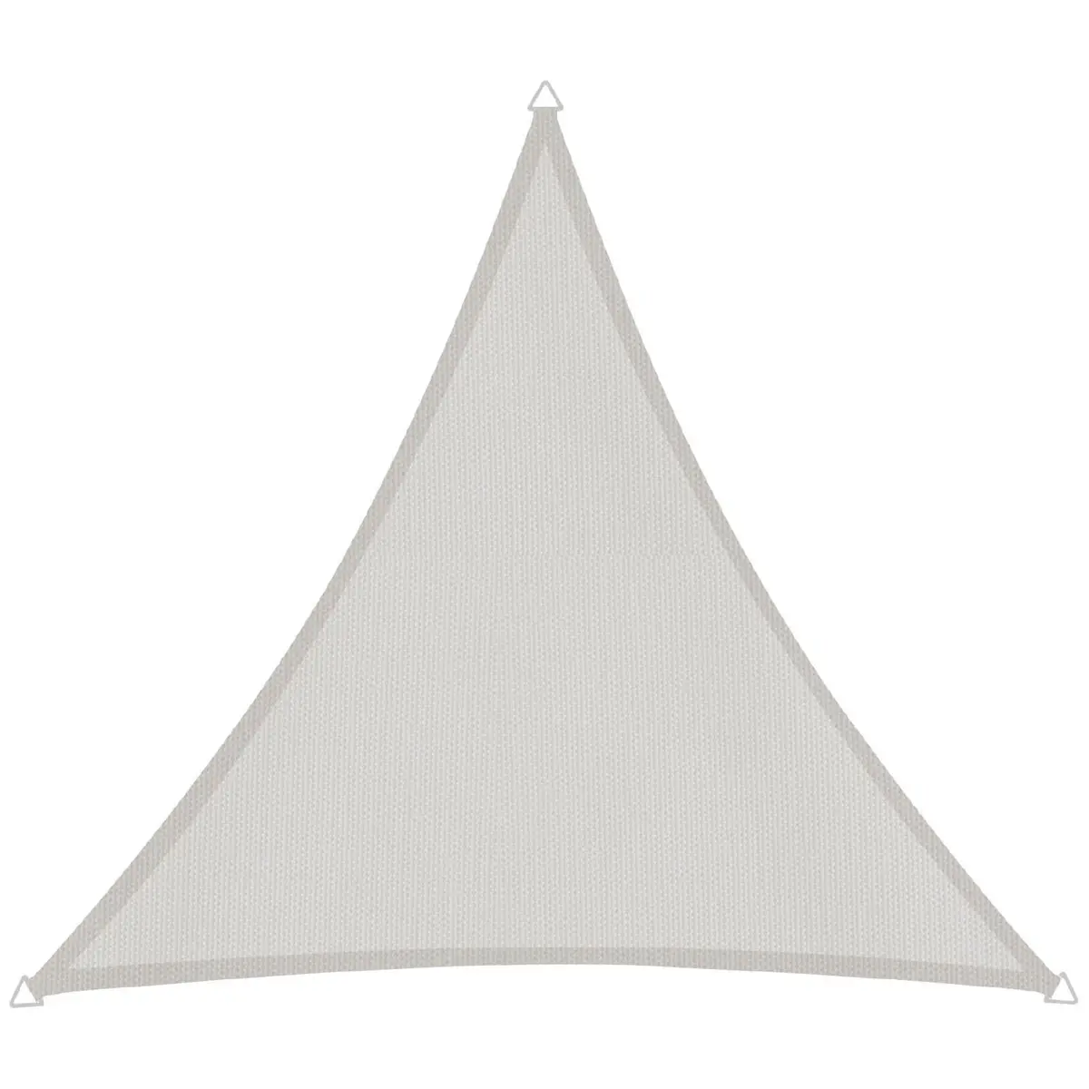 KUAW Dreieckiges Sonnensegel 5,5x5,5x5,5 M - Orange, 95% UV-Schutz, Für Garten & Terrasse