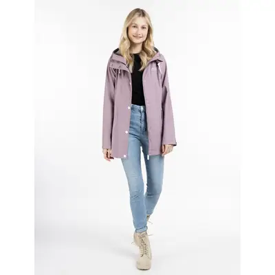 Preisvergleich für ICEBOUND Regenjacke Damen lila, L, aus