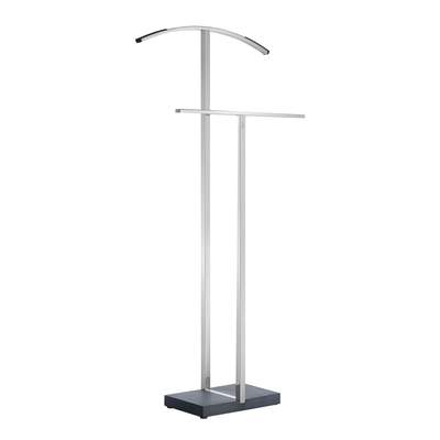 Herrendiener Kleiderstange – 30,5 Cm Lang, Aus Poliertem Chrom, Ausziehbar Auf 22,9 Cm, Mit 32 Mm Lochmuster, Inkl. Schrauben, Ideal Für Schrankmontage