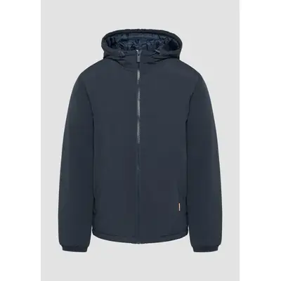 Preisvergleich für QS Winterjacke mit Kapuze, Herren, blau, Größe S, aus  Polyester Ladendirekt