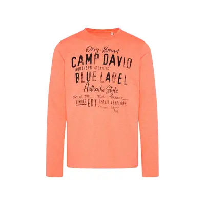 Preisvergleich fr CAMP DAVID Longsleeve mit Label Print im Used Look,  Gre L | Ladendirekt
