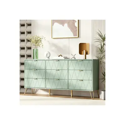 UEV Kommode modern Sideboard schmal Mehrzweckschrank für Kleidung Dokumente (Packung)