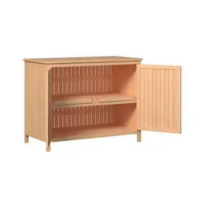 Preisvergleich für Ambia Garden GARTENKOMMODE Akazie 110x86x56 cm, aus Holz