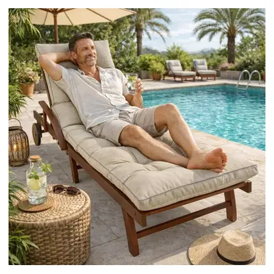 sunnypillow Liegenauflage 200 x 60