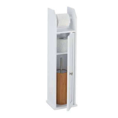 Feridras Toilettenpapierhalter Einzelrolle – Chrom, Maße 7 X 17,5 X 17 Cm, Einfach Zu Montieren