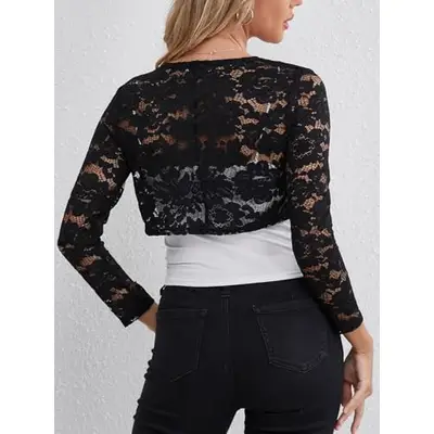 Preisvergleich für fuinloth Bolero Jacke Damen Festlich Jäckchen