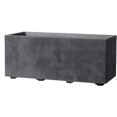 Terra Roma Pflanzkasten Mit Sichtfenster Von HC Companies | 60 Cm, Kunststoff, Für Drinnen & Draußen