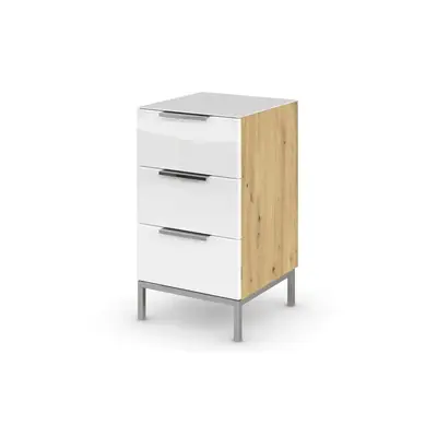 VidaXL Nachttisch Nachttisch Betongrau 40x35x50 Cm Bettkonsole Nachtkonsole Nachtschrank S0j5y0un