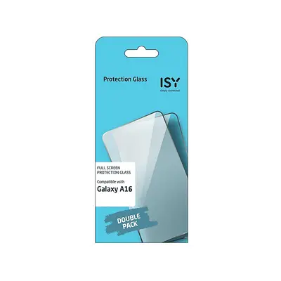 Preisvergleich für ISY IPG Doppelpack Schutzglas (für