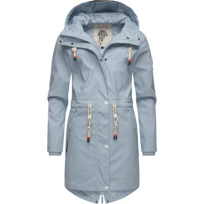 Preisvergleich für Navahoo Regenjacke Damen blau, M, in der Farbe