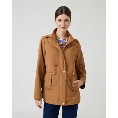 Preisvergleich für Übergangsjacke mit Stehkragen, aus Polyester