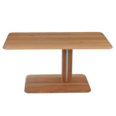 Preisvergleich für Zurbrüggen Couchtisch 7888, wildeiche, Massivholz, BxHxT 60x48.5x100 cm, in der Farbe Braun, aus Material-mix