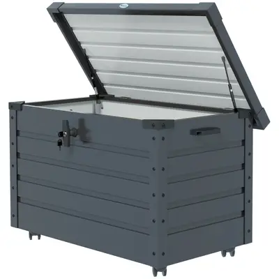 auflagenbox aus holz Friesenzaun-Shop von Peters + Peters - Kissentruhe CUBUS astfreiem Hartholz - Größe L Farbe:Merlot