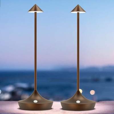 Preisvergleich für bravzurg LED Akku Tischlampe Kabellos 2er Set ...